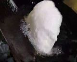 A picture of step 5 of Chana Puri.