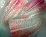 A picture of step 3 of Creamy Cucumbered Catfish.