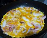 A picture of step 3 of Flour-free Ikayaki Savory Squid Pancake.