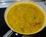 A picture of step 11 of Fry tur dal.