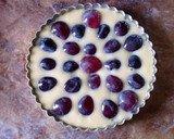 A picture of step 3 of Autumn Grape and Walnut Tart Cake.