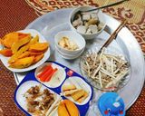 Hình bước làm 5 của món Thịt băm xào nấm