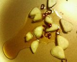 A picture of step 2 of Komatsuna Greens Stir-Fried with Garlic and Salt.