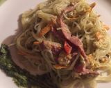Foto del paso 4 de la receta: Pasta de arroz salsa verde queso y zanahoria 🥕