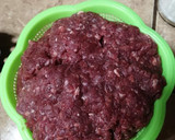 Foto del paso 1 de la receta: Albóndigas con queso "Puré de papa" "Spaghetti con queso" 3 en 1
