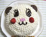 A picture of step 9 of Fluffy Sponge Cake & 3D Cake.