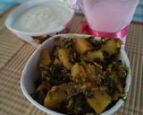 आलू मेथी (Aloo methi ki Recipe in Hindi) रेसिपी चरण 4 फोटो