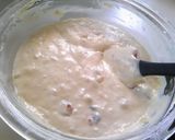 A picture of step 14 of Bejeweled Banana Bread with Natural Tea Leaven and Dried Fruits.
