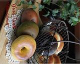 A picture of step 16 of Pink Marbled Bagels Made with Red Sweet Potatoes.