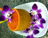 A picture of step 2 of Hawaiian Papaya.