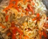 Lecsós szelet jázminrizs körettel 🥓🥩🍚🍻 recept fázis 5 fotója