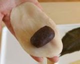 A picture of step 7 of Easy, Delicious, and Beautiful Sakura Cherry Blossom Mochi.