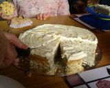 A picture of step 8 of Vickys Orange Poppy Seed Cake, GF DF EF SF NF.