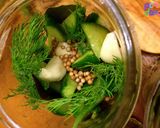 A picture of step 4 of Quick Pickle (Cucumber).
