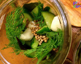 A picture of step 4 of Quick Pickle (Cucumber).