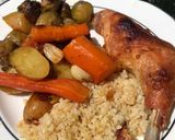 Részeges zöldséges csirkecomb 🥕🍎🧄🧅🍗 recept fázis 9 fotója