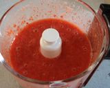 A picture of step 2 of Light and Airy Strawberry Mousse with White Wine.