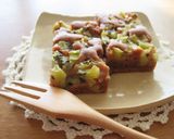 A picture of step 8 of Rice Flour Chocolate Cake with Kiwi.