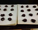A picture of step 6 of Chocolate Peppermint Crunch Cookies.