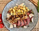 Une image de l'étape 5 de Tagliata de bœuf à l’huile de truffe.