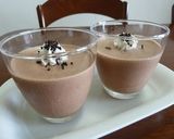 A picture of step 8 of Fluffy Chocolate & Cream Bavarois.