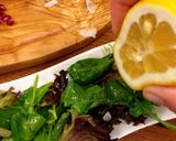 A picture of step 16 of Citrus Fruit Marcona Almond Salad.