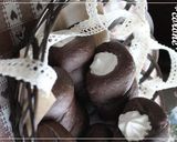 A picture of step 15 of Chocolate Filled Black Cocoa Cornets and Rolls.