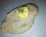 A picture of step 2 of French petit bread rolls.