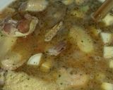 Tejfölös csorbaleves kakas aprólékból recept fázis 3 fotója