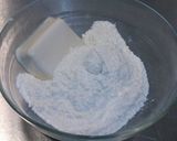 A picture of step 1 of Easy Bite-Sized Tofu Donuts.