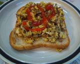 A picture of step 7 of Breakfast sloppy joes.