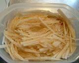 A picture of step 1 of My Original Hand Rolls with Crispy Crunchy Tenkasu.