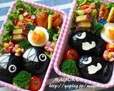 A picture of step 7 of Super Mario Chain Chomp Bento.