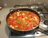 A picture of step 4 of Mark's Chicken & Chorizo Jumbalaya.