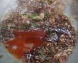 A picture of step 7 of Gobhi Manchurian.