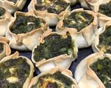 Foto del paso 5 de la receta: Empanadas de espinaca jamón y queso