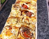 Une image de l'étape 5 de Feuilletés apéritifs fromage brie tomate chèvre 😋 #tablierdor2023.