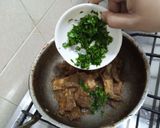 A picture of step 4 of Beef Masala.