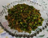 A picture of step 10 of Hare Matar Ki Ghugni.