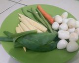 Foto langkah ke 1 dari resep Putren Telur Puyuh Pedas Manis.