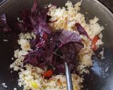 Foto langkah ke 3 dari resep Pinky Nasgor dengan Bayam Merah.