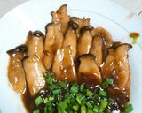 Hình bước làm 2 của món Nấm đùi gà kho (món chay)
