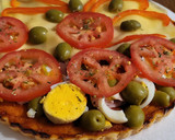 Foto del paso 4 de la receta: Pizza con gustos sin gluten
