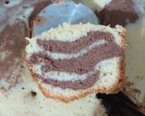 Foto langkah ke 6 dari resep Bolu zebra.