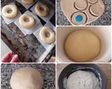 Foto del paso 1 de la receta: Donuts clásicos rellenos de crema y cobertura de chocolate