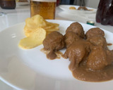 Foto del paso 9 de la receta: Albóndigas caseras con salsa al vino tinto