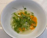 Hình bước làm 1 của món Trứng chiên hành lá