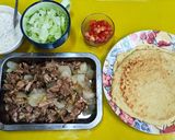 รูปขั้นตอนการทำที่ 10 ของ ไก่ย่างแบบตุรกีกับซอสกระเทียม Chicken Doner with garlic sauce