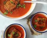 A picture of step 6 of Tomato carrot and beetroot soup.