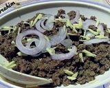 A picture of step 3 of Dum ka Keema.